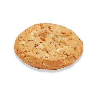 Cookie de chocolate blanco y frambuesa