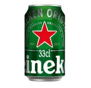 Cerveza Heineken lata (33 cl.)