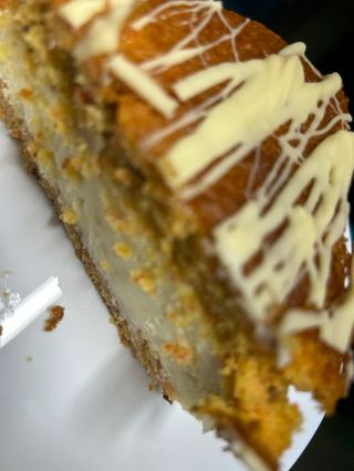 Tarta De Zanahoria Con Crema De Queso (Porción)