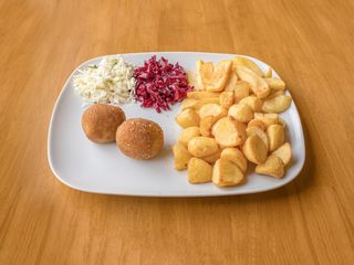 Zestaw z kotletem selerowym 2szt.