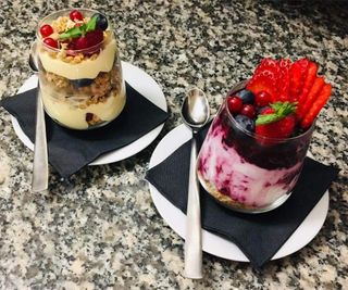 Rainbow fruit granola