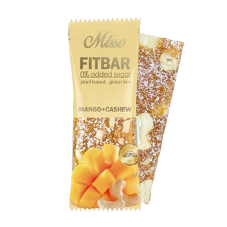 Misso Fitbar Mango Cashew, 30 g
