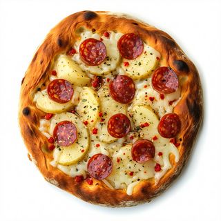 Patate e salame piccante