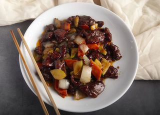 Ternera Con Salsa Ostras