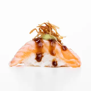DY113. Evergreen sake nigiri 2 pezzi