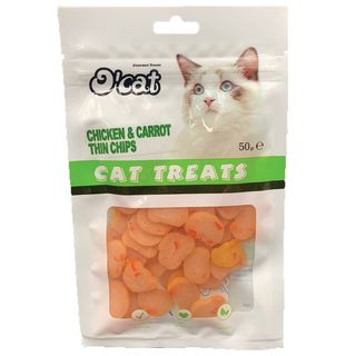 Համովիկ Կատվի Համար-հավով Գազարով Բարակ Չիփսեր 50գր 1805