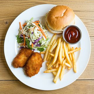 Meniu șnițel pane de pui