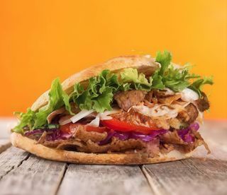 Panino con kebab