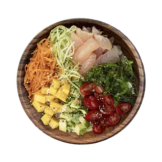 Poke Bowl Poisson Blanc
