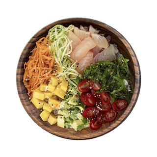 Poke Bowl Poisson Blanc