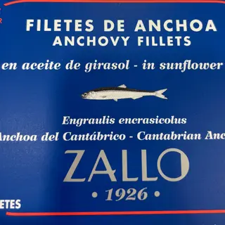 Filetes de anchoa 