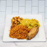 Jollof/Fried Rice +Turkey +Plantain