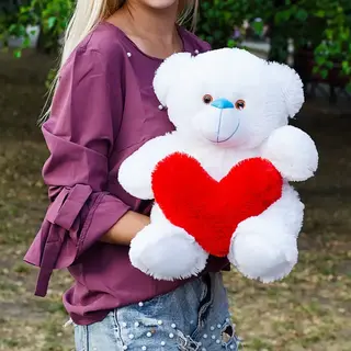 Ведмедик с серцем