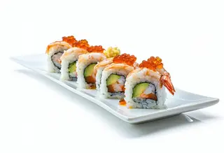 Uramaki dragon roll