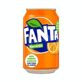 Fanta Naranja lata 330ml.