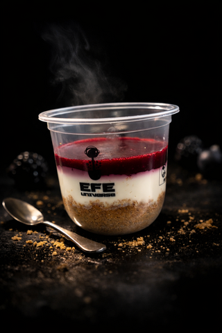 Cheescake cu fructe 200g