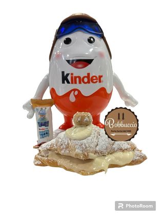 Cornetto Kinder happy Hippo alla nocciola