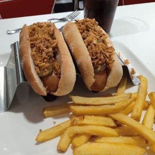 Menú Hot Dog Americano