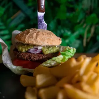 HAMBURGUESA VEGETARIANA