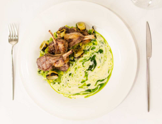 Cotlet de miel cu legume