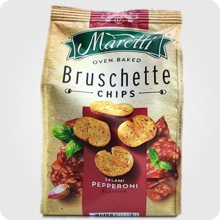 მარეტი სალიამი და პეპერონი  70 გრ  15 ც ბრუსკეტი