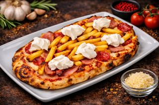 Pinsa Carne e Patate*