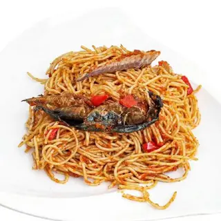 1 Spoon Fishgetti + 1 Beef