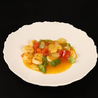 187 Gamberetti con salsa piccante