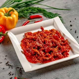 Говядина в кисло-сладком соусе