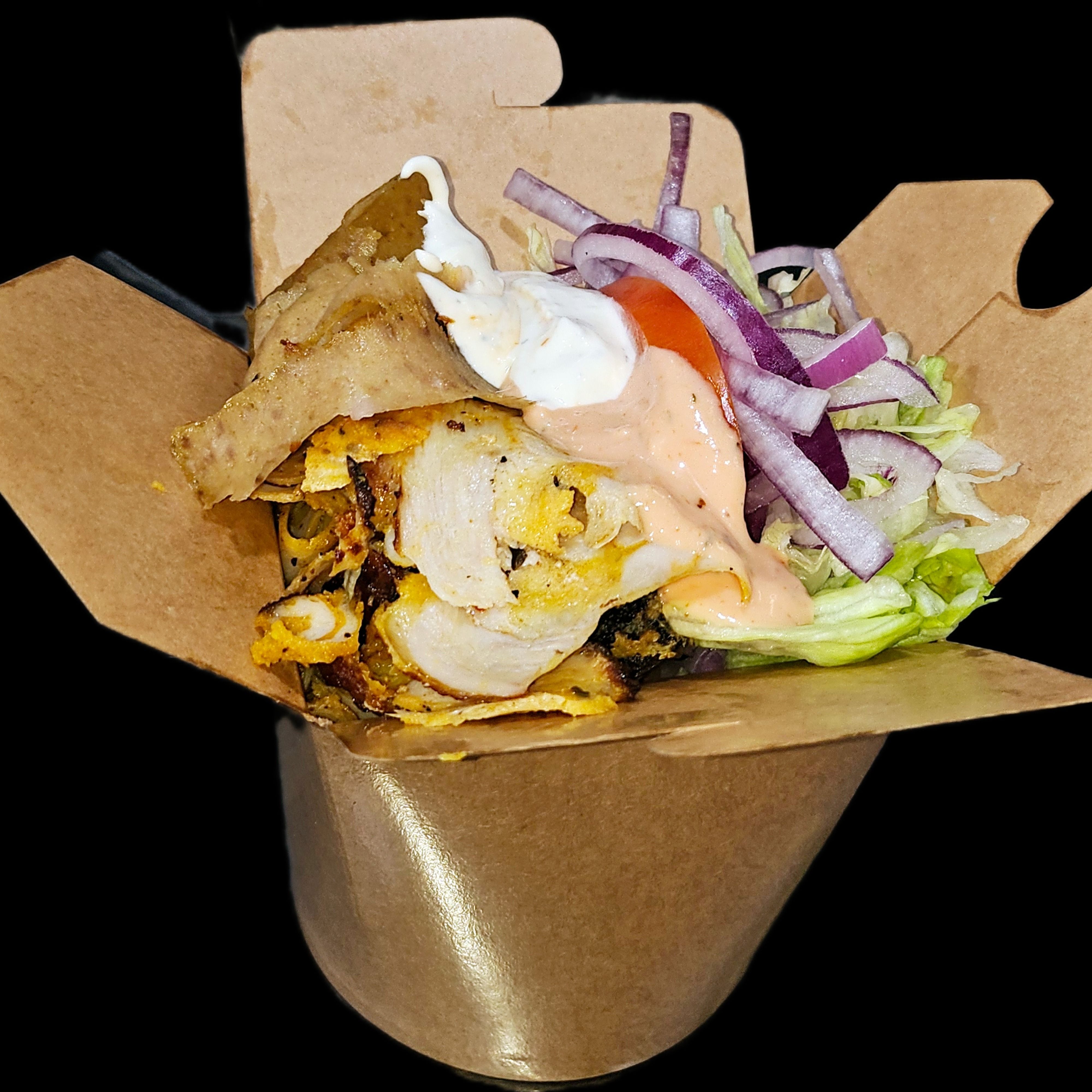 BOX KEBAB(GRANDE)CON VERDURA
