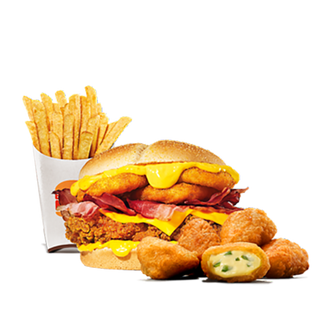 Sir Bacon Burger Menu