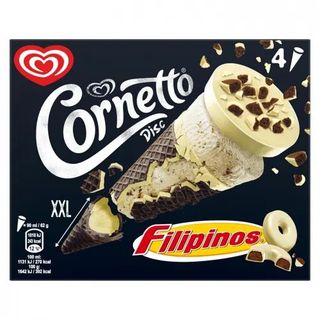 Helado Cornetto Disc Filipinos 4 Uds x 90 Ml.
