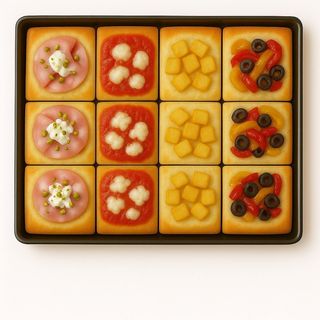 Teglia pizza mista 5 