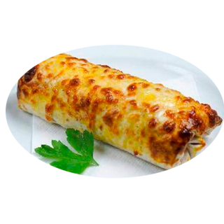Rollo Kebab solo carne gratinado