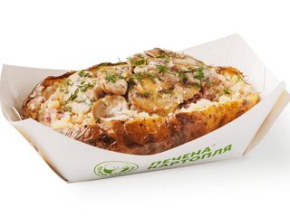 Картопля замішана з тушкованим м’ясом (from 400g)