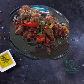 Plita incinsa de vita cu legume 350G