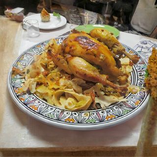 Rfissa Au Poulet Beldi