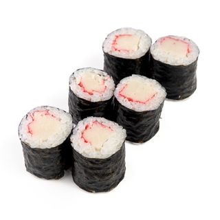 Макі рол з крабом (6шт./120г)