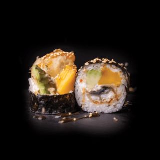 Futomaki węgorz w tempurze