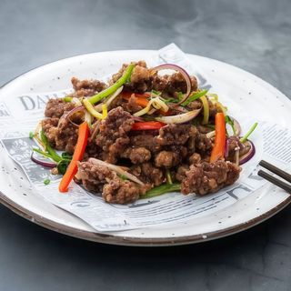 Verduras con Ternera