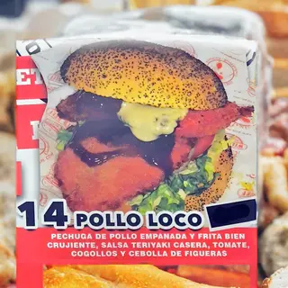 Burger de pollo loco