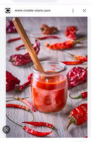 Picante chilly casero ( red chille)