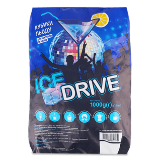 Лід Ice drive коктейльний харчовий п/е (1кг)