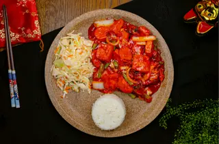 Tofu w Sosie Słodko-Kwaśnym