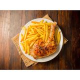 Roasted chicken + Chips + Coca-Cola Original Taste 1.5L
