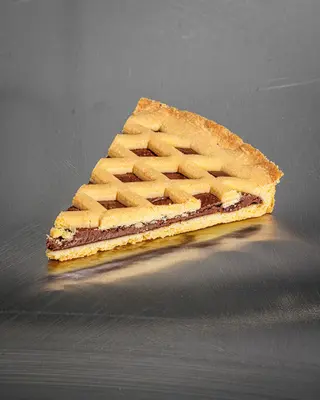 Crostata a porzioni alla nutella