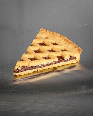 Crostata a porzioni alla nutella