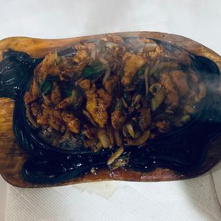 Pollo Salteado A La Plancha