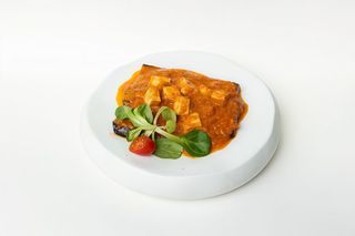 Steak de vanata cu sos rosu cu tofu (oregano)