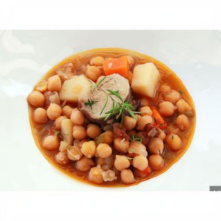 SECRETO DE GARBANZOS AL VINO TINTO